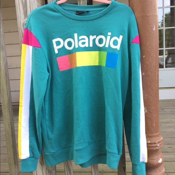 polaroid crewneck